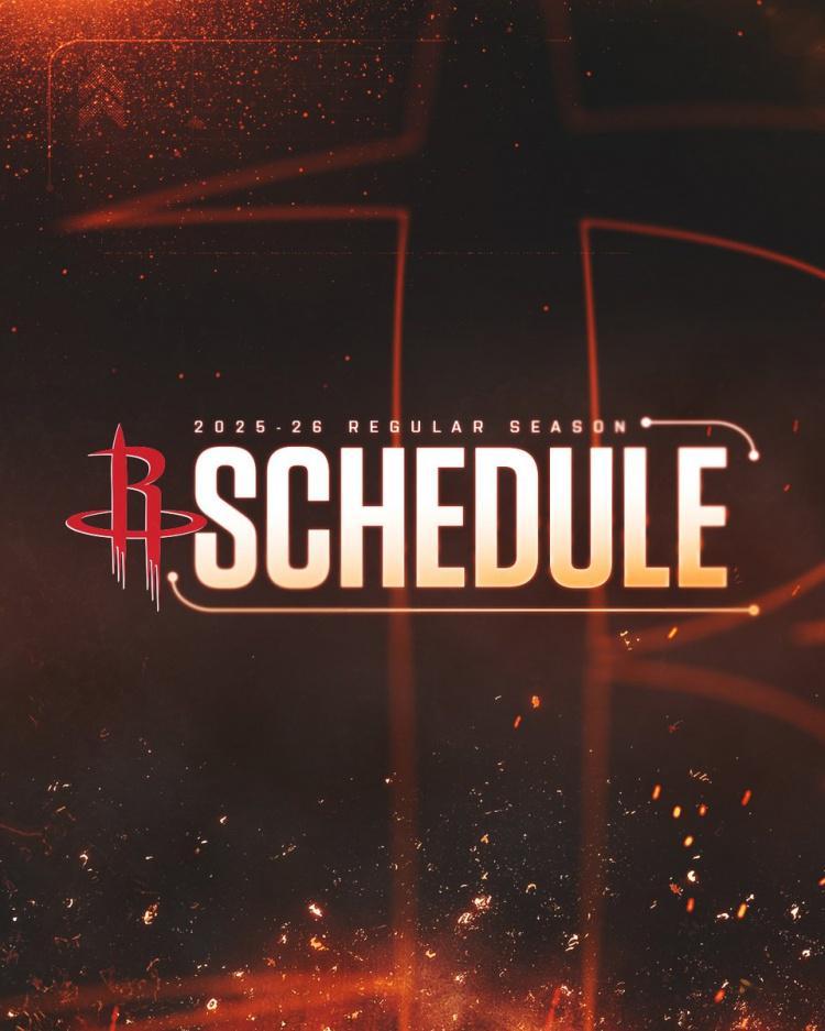 火箭新赛季赛程:揭幕战打卫冕冠军 28场全美直播 圣诞大战VS湖人