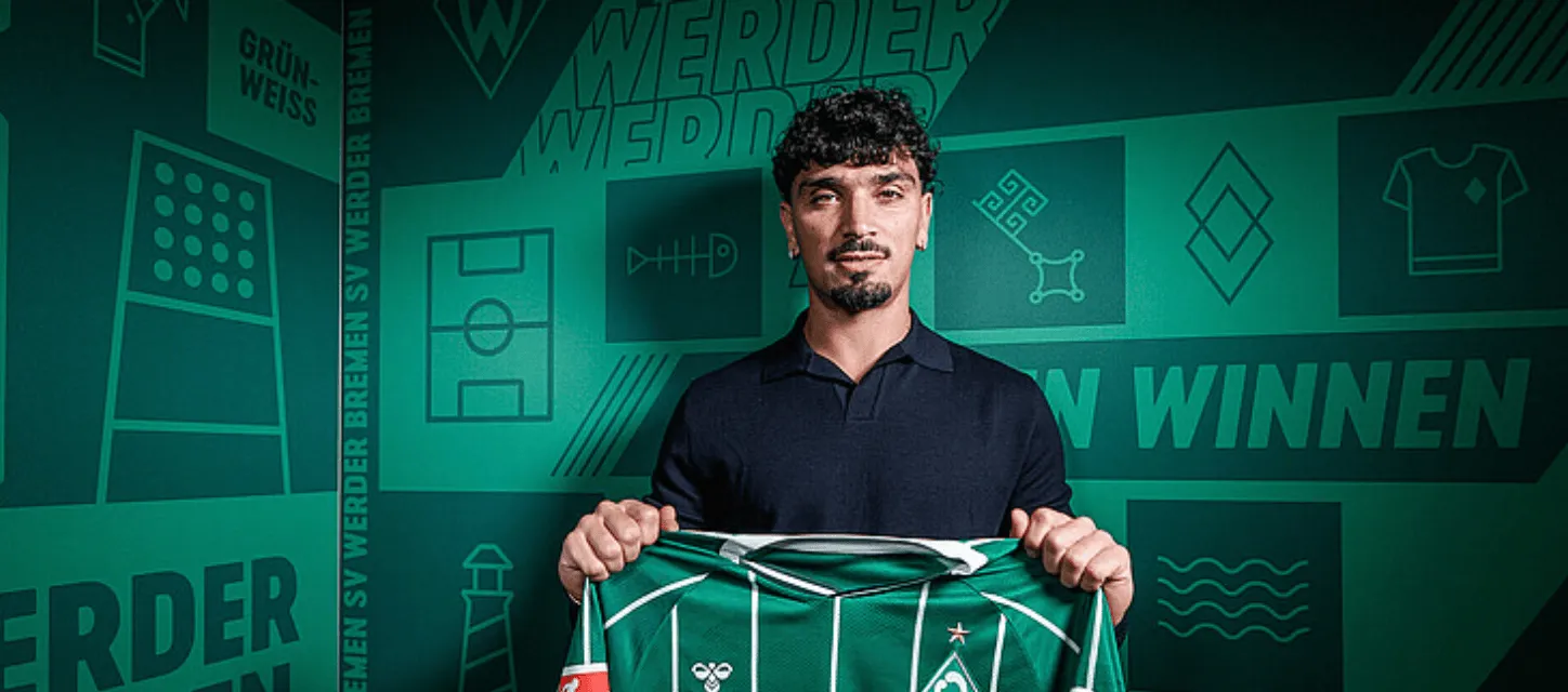 乐鱼官网-不莱梅官方：从卡迪西亚租借中场普尔塔斯一年，含买断选项