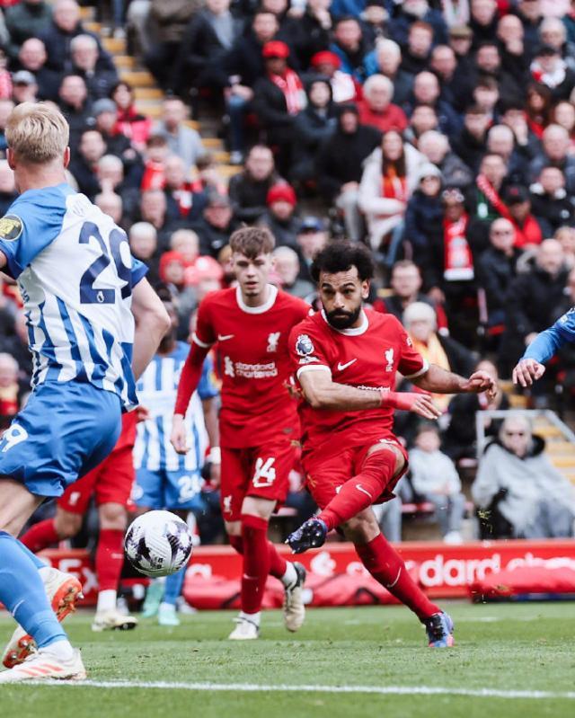 乐鱼体育app-【英超】迪亚斯扳平，萨拉赫反超，利物浦2-1布莱顿