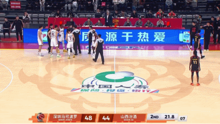 主帅被驱逐+2分钟7T!山西遭深圳终结3连胜 贺希宁23分